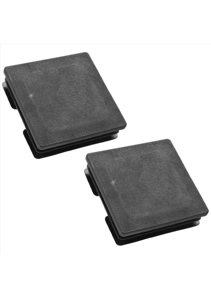 75MM x 75MM Plastik Kare Kapaklar Tüp Boru Ekleri Uçları Boşaltma 2 Adet (Yurt Dışından) fiyatları