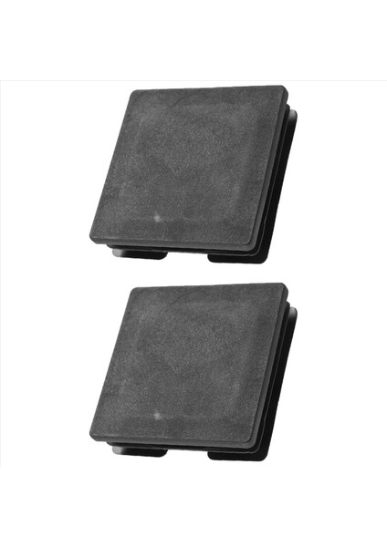 75MM x 75MM Plastik Kare Kapaklar Tüp Boru Ekleri Uçları Boşaltma 2 Adet (Yurt Dışından) modelleri