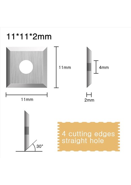 20PCS Ahşap Karbür Ahşap Torna Dönüş Aracı Için Kesiciler Ekler 11X11X2 0mm-30 ° Kesim Kıpırdama Maçı Odun Dirnezi Seti (Yurt Dışından) indirimleri