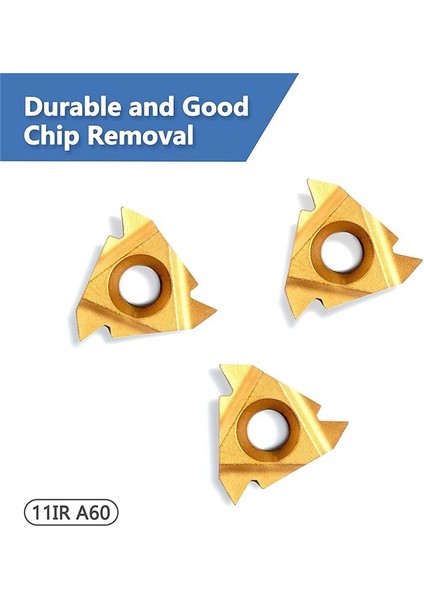 Torna Iplik Aracı Seti 6 Pcs - 3 Pcs Dönüş Shank Sıkıcı Çubuklar 3 Pcs ile Dizin Olabilen Karbür Ekler D (Yurt Dışından) fiyatları