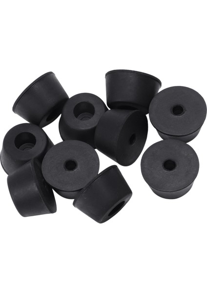10 Adet 21 x 12 mm Konik Alışmaz Ayaklar Kauçuk Tampon Malzeme Kauçuk (Yurt Dışından)