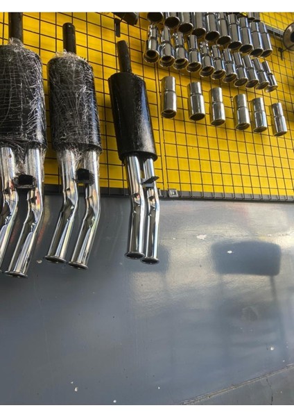 Mitsubishi Uyumlu Galant Çift Çıkış Konya Kıratlı Abart Egzoz