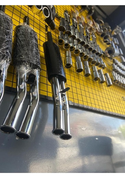 Mitsubishi Uyumlu Galant Çift Çıkış Konya Kıratlı Abart Egzoz fiyatları