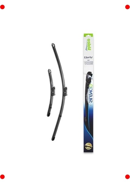 Çoklu Araç Silecek Seti (650+350 Mm)