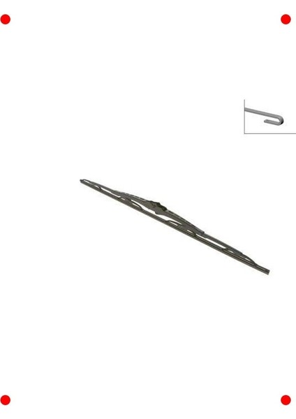 Ticari Araç Silecek - 650 mm (Çoklu Uyumlu)