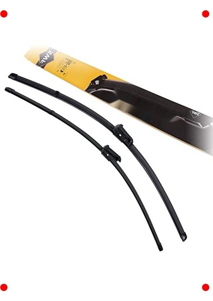 Düz Tip Silecek Seti - Belirli Sedan Modellere Uyumlu