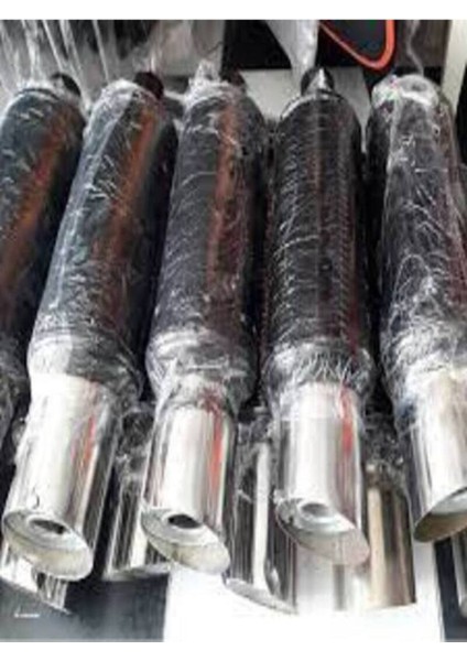 Silencer Kapaklı Abart Egzoz Performans Otomobil Minibüs ve Kamyonet Uyumlu