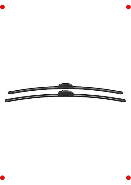 Evrensel Aerodinamik Silecek Seti - 650/650 mm