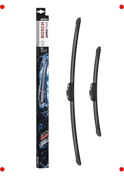 Retro Tasarım Yüksek Performans Silecek Seti 650/450 mm