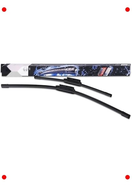 Çoklu Araç Modeli Uyumlu Aerodinamik Silecek Seti