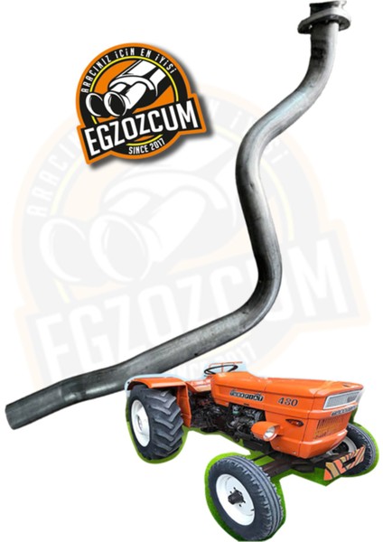 480 Traktör Boğazı Egzoz Ara Boru Turkfiat Traktör