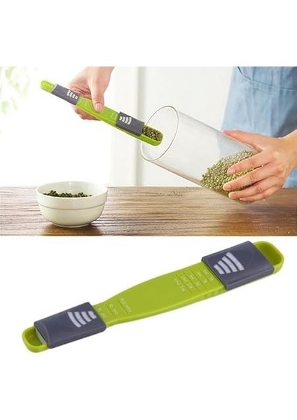 Yönlü Mutfak Ölçüm Kaşığı, Baharat, Un ve Şeker Için Ölçü Çubuğu fiyatları