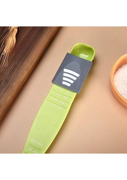 Yönlü Mutfak Ölçüm Kaşığı, Baharat, Un ve Şeker Için Ölçü Çubuğu modelleri