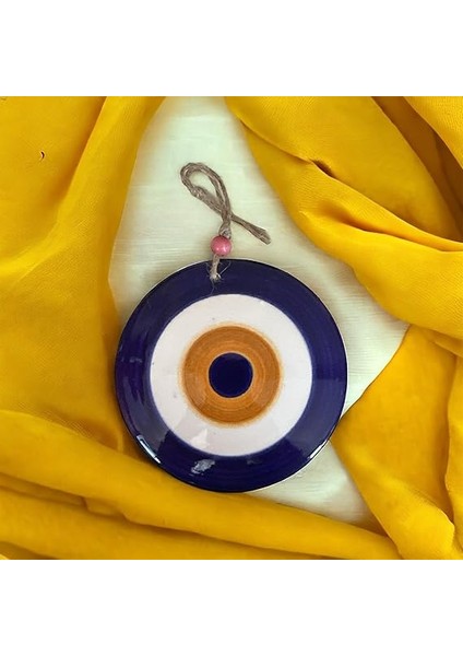 El Yapımı Nazar Boncuğu Duvar Dekorasyonu, Seramik El Işçiliği Hediyelik Eşya, Asılı Dekor, Kapı, Duvar ve Bahçe Süsü, Premium Seramik (10 Santimetre) fiyatları