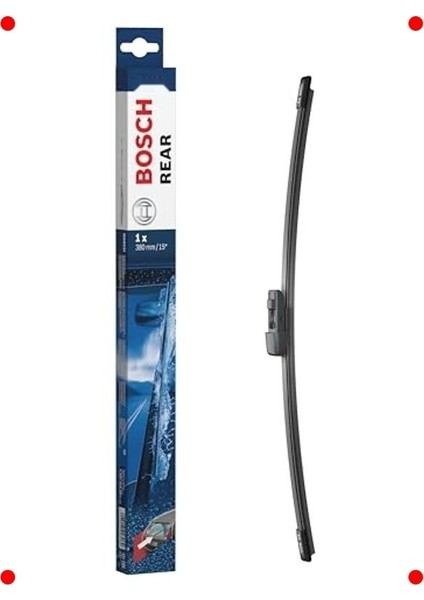 Çoklu Model Uyumlu Arka Silecek - 380 mm (Yüksek Performans)