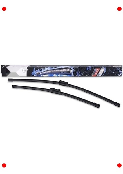 Belirli Araç Modelleri Için Aerodinamik Silecek Seti
