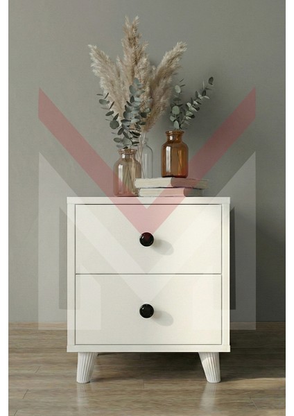 Beyaz Modern Mdf Komodin modelleri