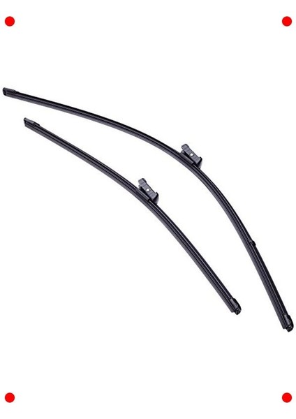 Düz Tip Ön Silecek Seti (650+480 Mm) - Belirli Modeller Için