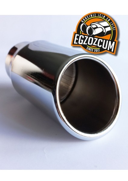 60 Mm. Nikelaj Önü Kesik Çıkışı 75 Mm. Egzoz Ucu Sessiz modelleri