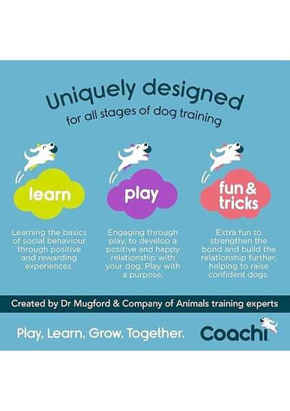 Of Animals Coachi Profesyonel Köpek Eğitim ve Ödül Çantası, Lacivert Mercan indirimleri