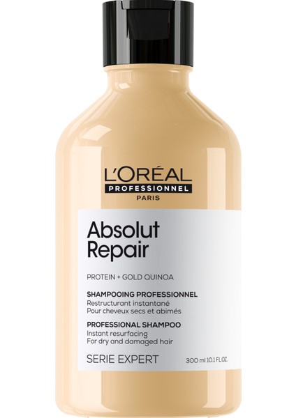 L'oreal Professionnel Serie Expert Absolut Repair Yıpranmış Saçlar için Onarıcı Şampuan 300 ml