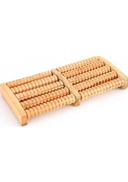 12 Silindirli Ahşap Ayak Masaj Aleti MZ-511A