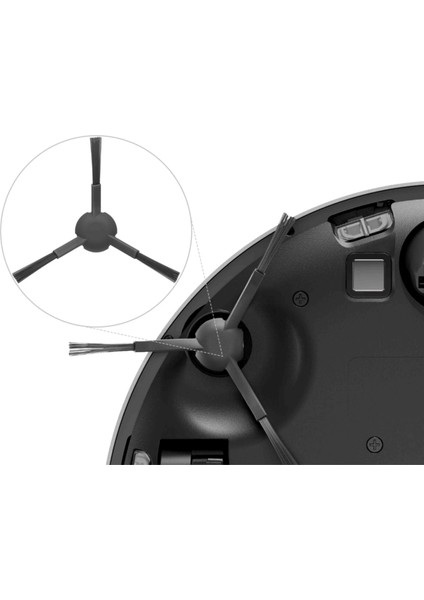 Xiaomi H40 Robot Süpürge Uyumlu 2 Adet Yan Fırça fiyatları