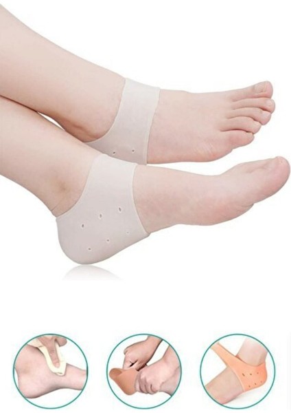 Esnek Silikon Topuk Gömleği, Diken Koruyucu Tabanlık, Çorap Gömleği fiyatları