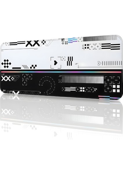 8 Farklı Model Dikişli Kenar 90X40 cm Dijital Oyuncu Gaming Mouse Pad