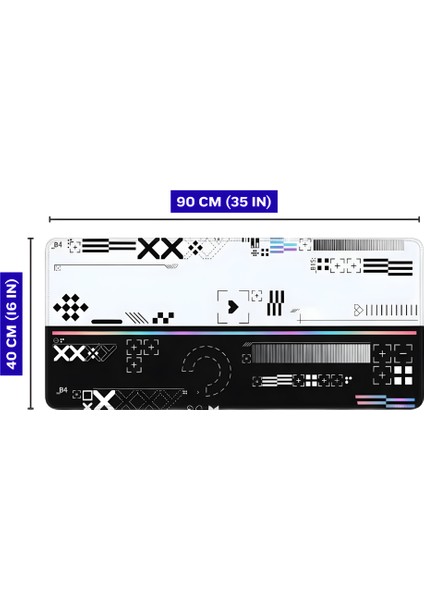 8 Farklı Model Dikişli Kenar 90X40 cm Dijital Oyuncu Gaming Mouse Pad fiyatları