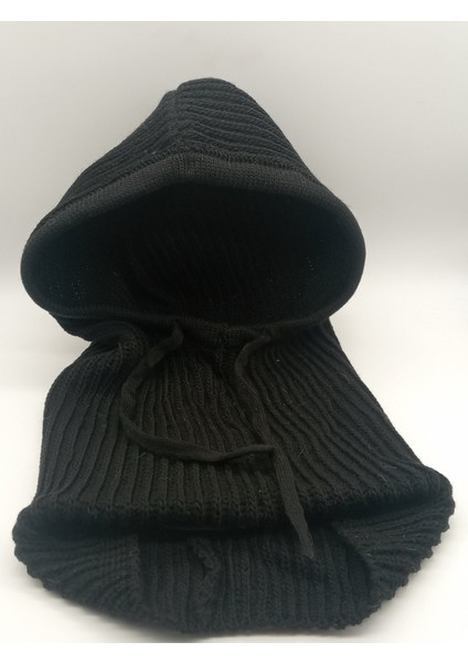 Kadın Kışlık Triko Örgü Balaklava Tesettür Başlık-Şapka modelleri