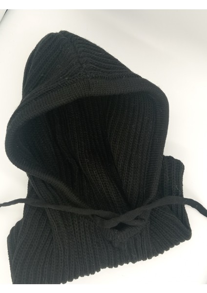 Kadın Kışlık Triko Örgü Balaklava Tesettür Başlık-Şapka fırsatları