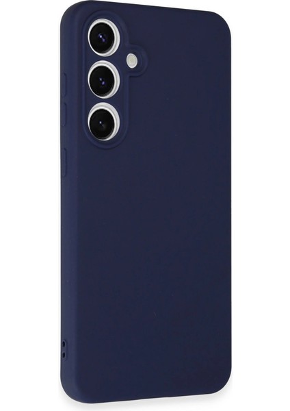 S24 Fe Kılıf Nano Içi Kadife Silikon - Lacivert fiyatları