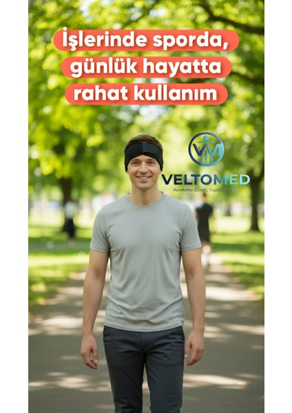 Kepçe Kulak Bandı Yetişkin – Kepçe Kulak Düzleştirici - Ameliyat Sonrası Kepçe Kulak Bandı Unisex