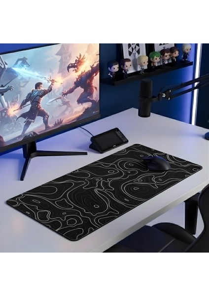 8 Farklı Model Dikişli Kenar 90X40 cm Dijital Oyuncu Gaming Mouse Pad indirimleri