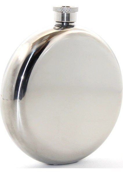 Paslanmaz Çelik Yuvarlak 8 Oz Tekli Matara LIV670