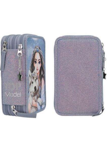 Üçlü Kalem Kutusu Wolf