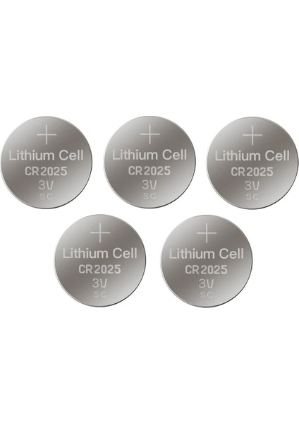 Yuma CR2032 Süper Lityum 3V 5’li Kart Düğme Pil ( Lisinya )