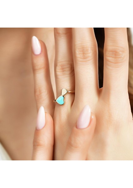 14 Ayar Altın Mineli Yüzük fiyatları