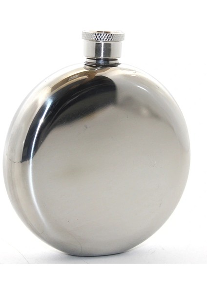 Paslanmaz Çelik Yuvarlak 5 Oz Tekli Matara LIV669