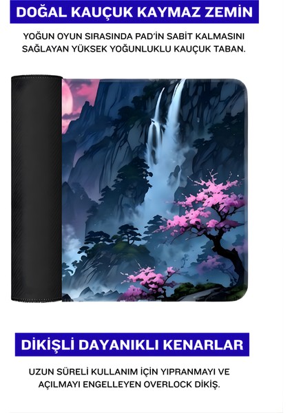 8 Farklı Model Dikişli Kenar 90X40 cm Dijital Oyuncu Gaming Mouse Pad modelleri