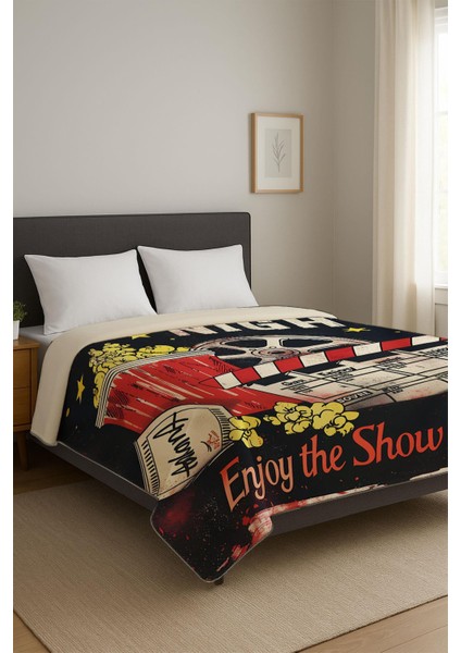 Soft Touch Çift Kişilik Modern Konfor Serisi Termal Battaniye YBT0019