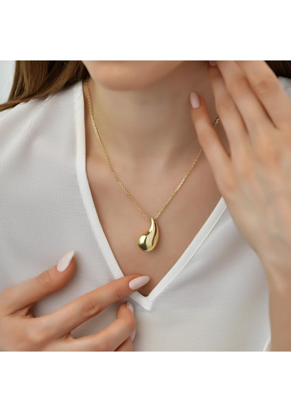 14 Ayar Altın Damla Kolye fiyatları