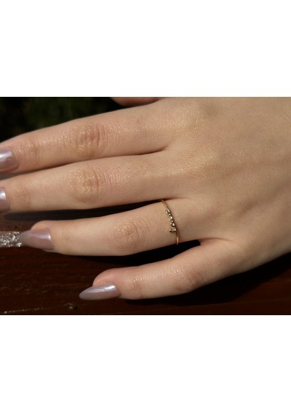 14 Ayar Altın Love Yazılı Kadın Yüzük fiyatları