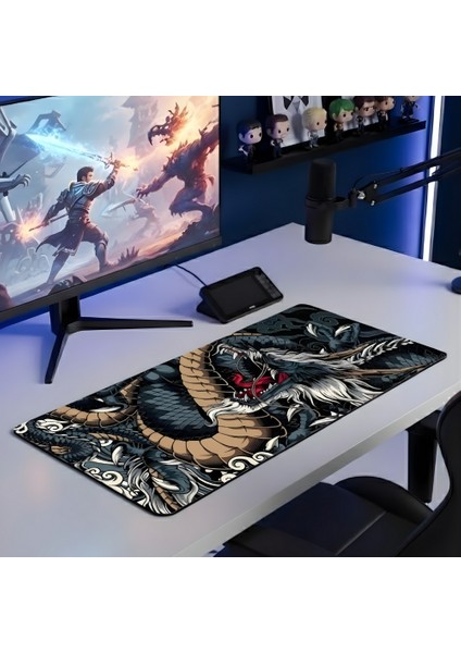 8 Farklı Model Dikişli Kenar 90X40 cm Dijital Oyuncu Gaming Mouse Pad fiyatları