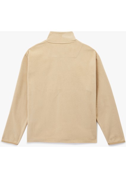 Uzun Kollu Cepli Yarım Fermuarlı Polar Sweatshirt fiyatları