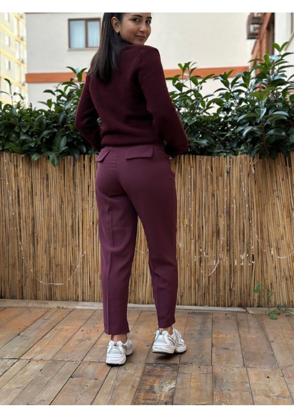 Kemerli Pileli Havuç Pantolon fırsatları