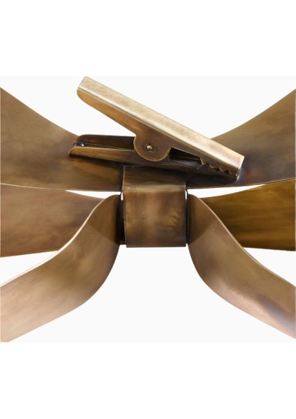 Brass Metal Bow Christmas Tree Topper ve Wreath Klipsi Yılbaşı Ağaç Süsü fırsatları