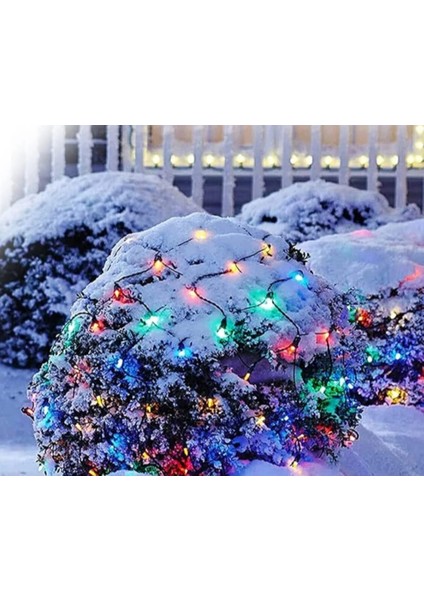 Rgb Ağ LED 2x2 Metre 132 LED 220V Fişli Iç ve Dış Mekan 8 Modlu Ambiyans Aydınlatma modelleri