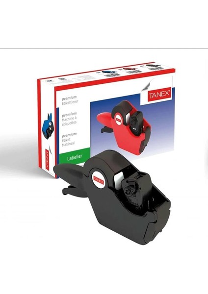 Tanex Eco 5500 F. Etiket Makinesi Siyah (TNXMK049)